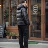 1401 Big size Black Gold Down Jacket 3