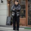 1401 Big size Black Gold Down Jacket 5