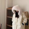 1409 Cozy Fluffy Collar Winter Coat 5