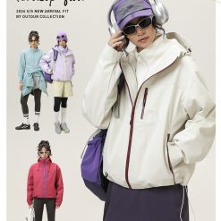 1399 Snowy Crop Coats