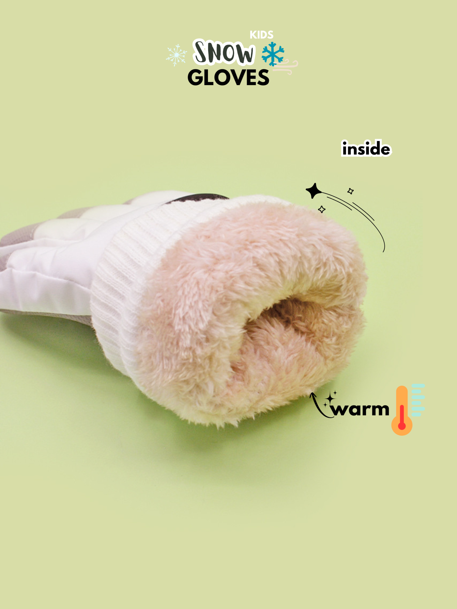 9178 ถุงมือกันหิมะเด็ก - Image 3