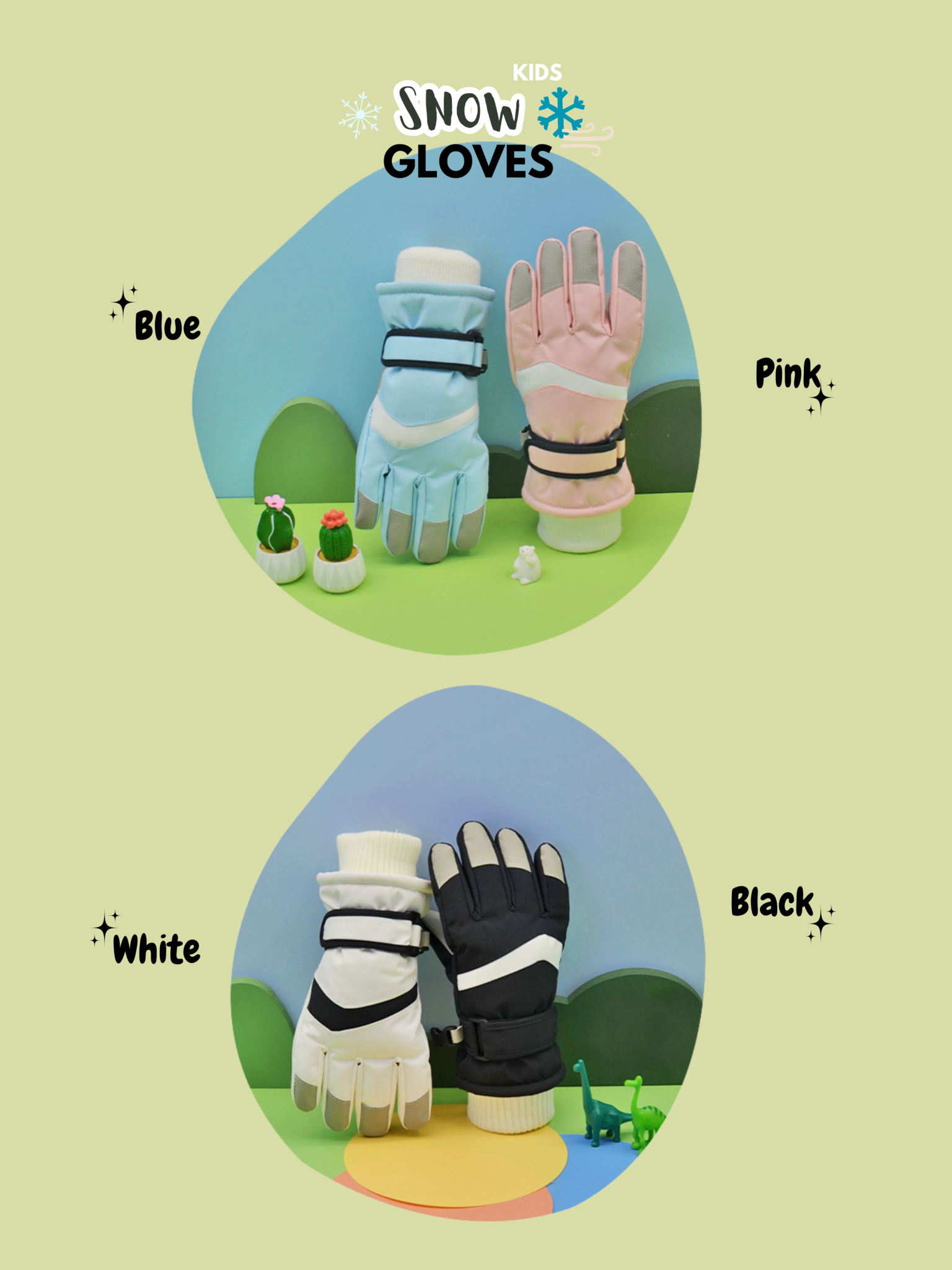 9178 ถุงมือกันหิมะเด็ก - Image 8