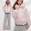 1408 Candy Bow Puff Coats 2