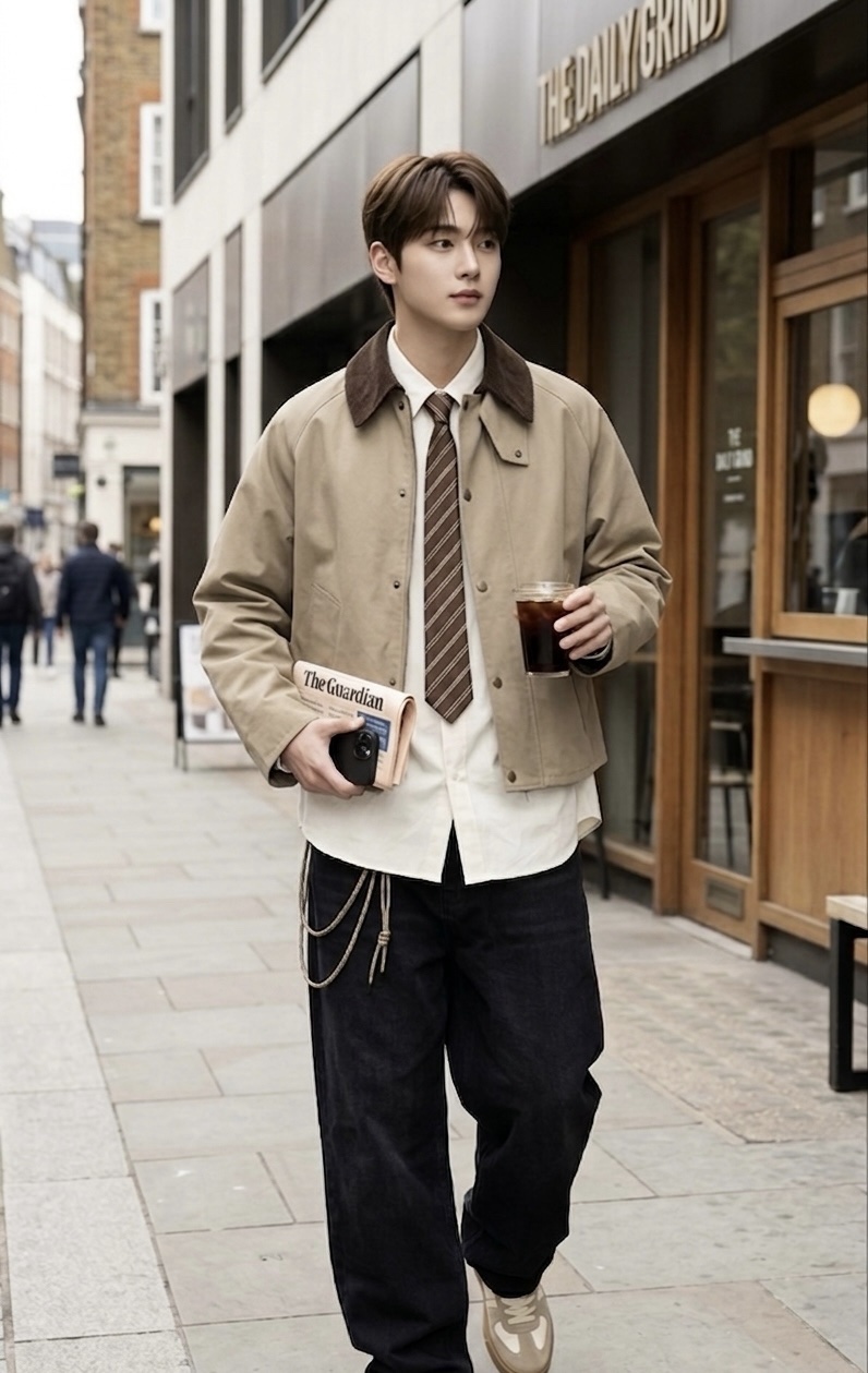 1413 Vintage Edgs Trench 2