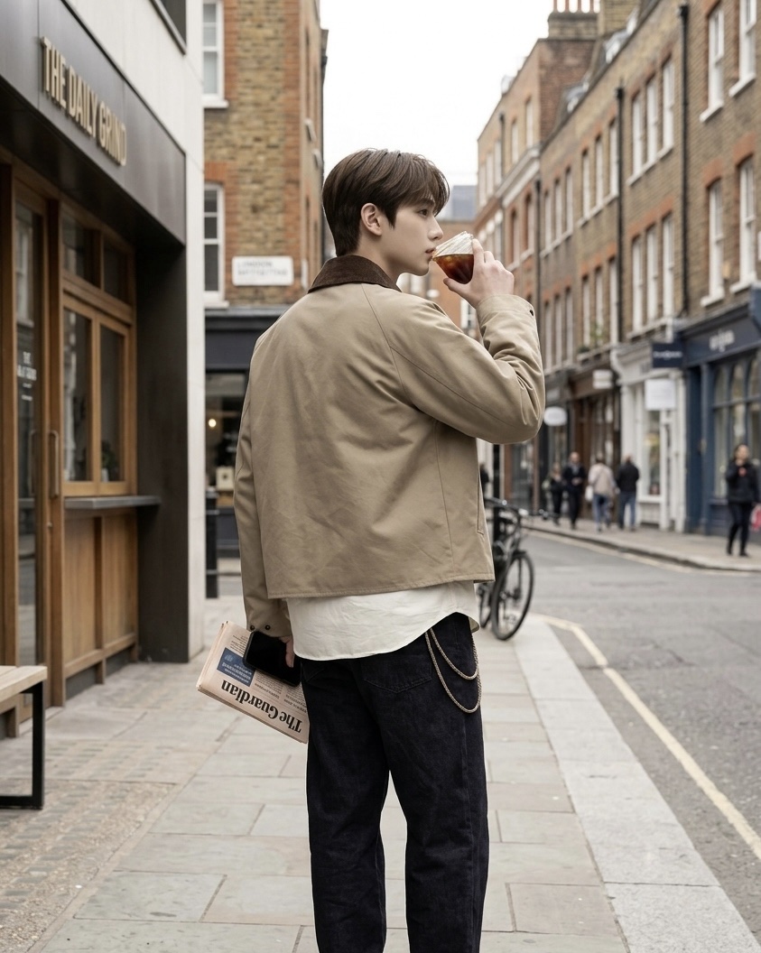 1413 Vintage Edgs Trench 5