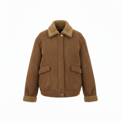 1418 Caramel Suede Jacket 4