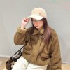 1418 Caramel Suede Jacket
