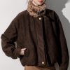 1420 Luxe Suede Fur Jacket 16