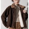 1420 Luxe Suede Fur Jacket 17