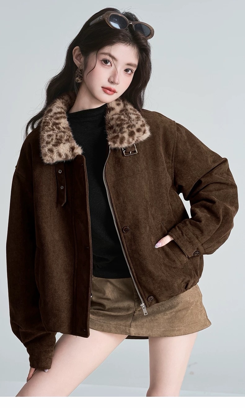1420 Luxe Suede Fur Jacket 20