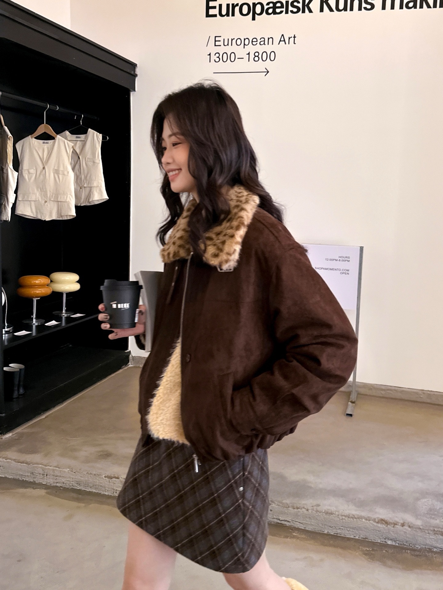 1420 Luxe Suede Fur Jacket 25
