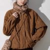 1420 Luxe Suede Fur Jacket 34
