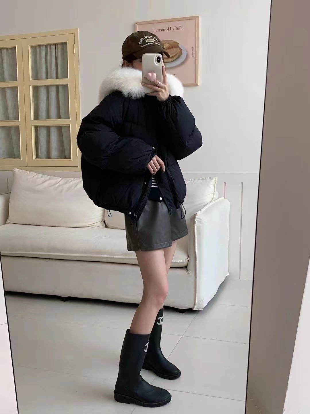 1425 Candy Fur Puffer 5