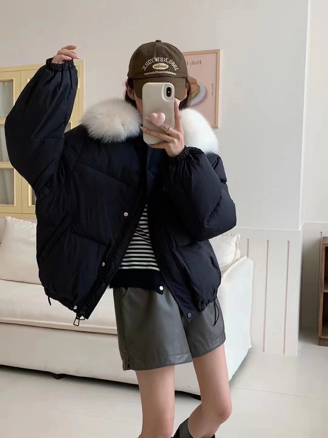 1425 Candy Fur Puffer 6