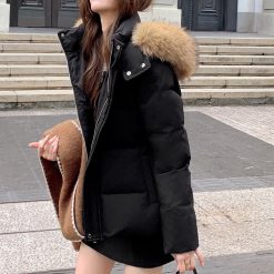 1426 Ski Snow Fur Fox Coat 2