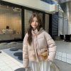 1427 Pom Pom Knit Hood Puffer 11