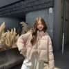 1427 Pom Pom Knit Hood Puffer 5