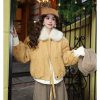 1428 Cute Fur Suede Jacket 10