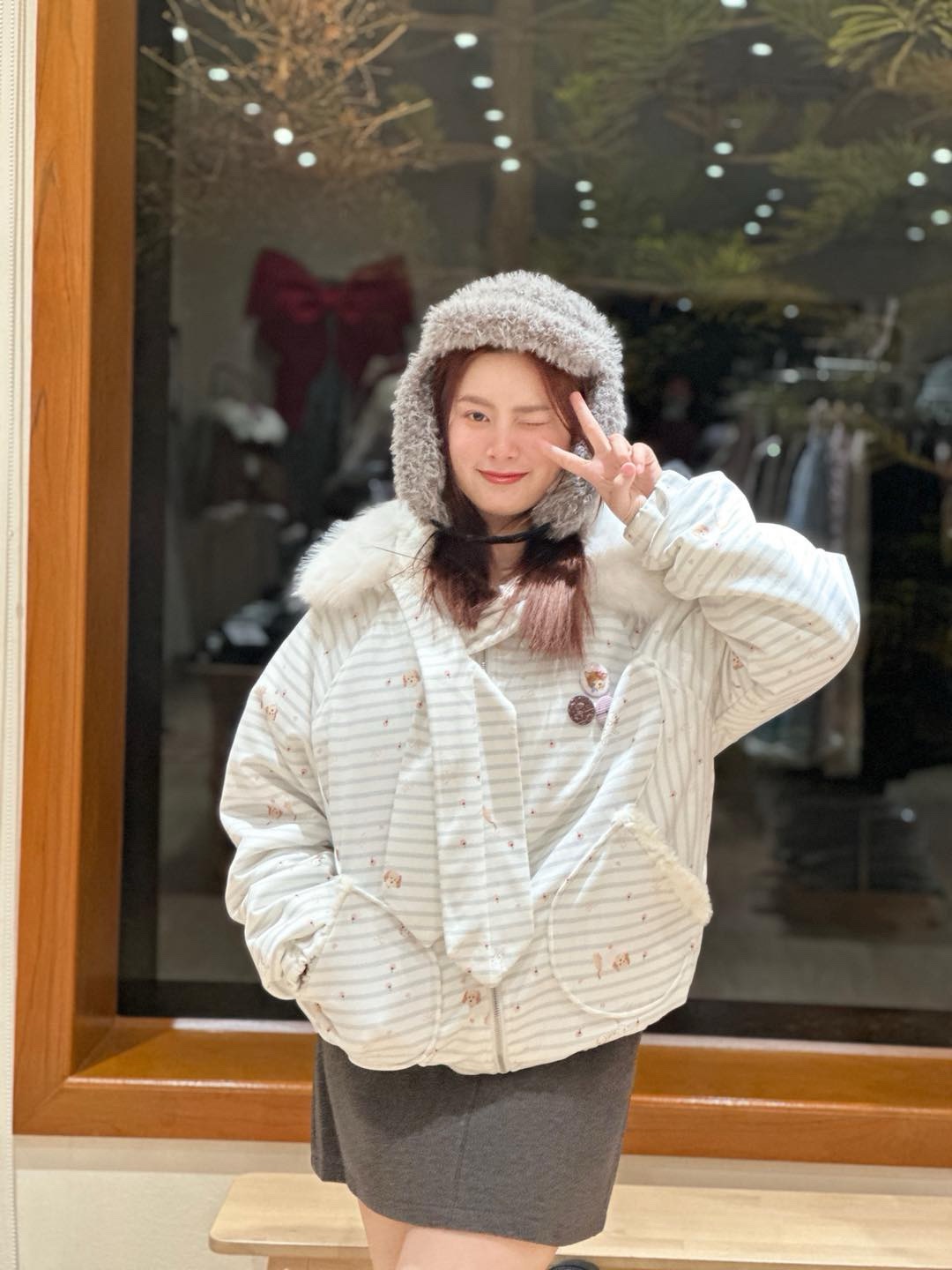1431 Bobby bow Coat