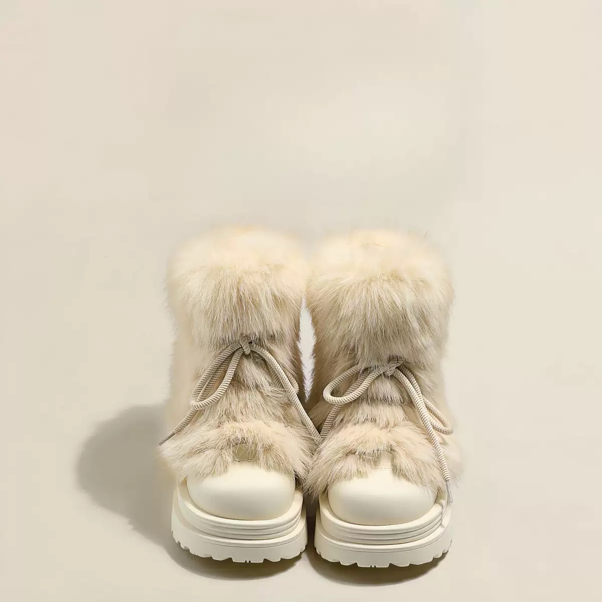 8071 Snowy Fur Boots 11