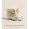 8071 Snowy Fur Boots 13