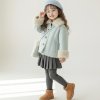 9182 Baby Sky Suede Coat 3