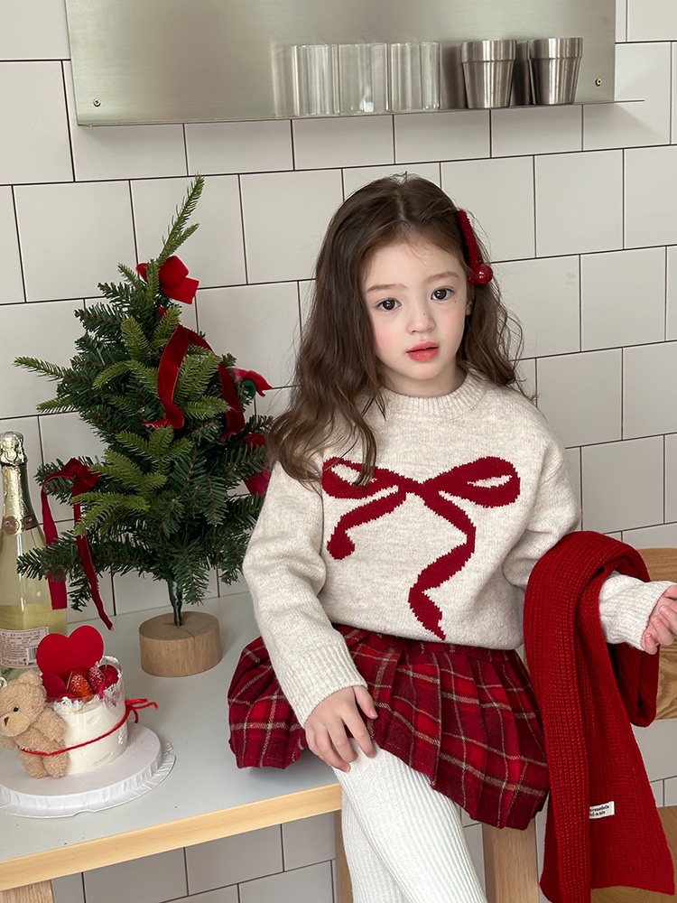 9184 Baby Bow Sweater - Image 3