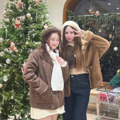 1419 Suede Plus Size Jacket