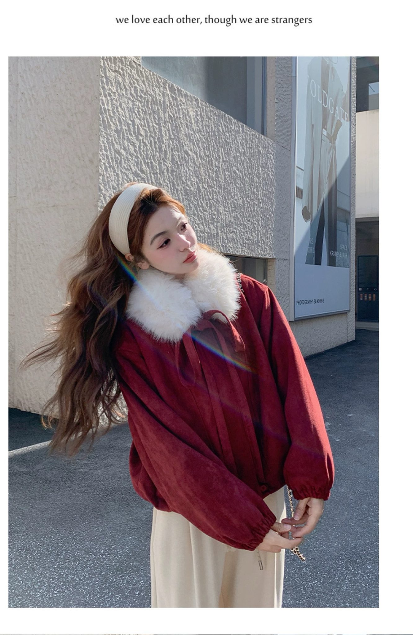 1428 Cute Fur Suede Jacket - Image 20