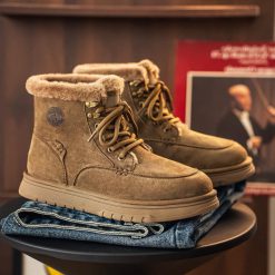 8070 Warm Suede Winter Boots