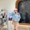 1434 Soft Hug Denim Coat 5