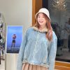 1434 Soft Hug Denim Coat 7