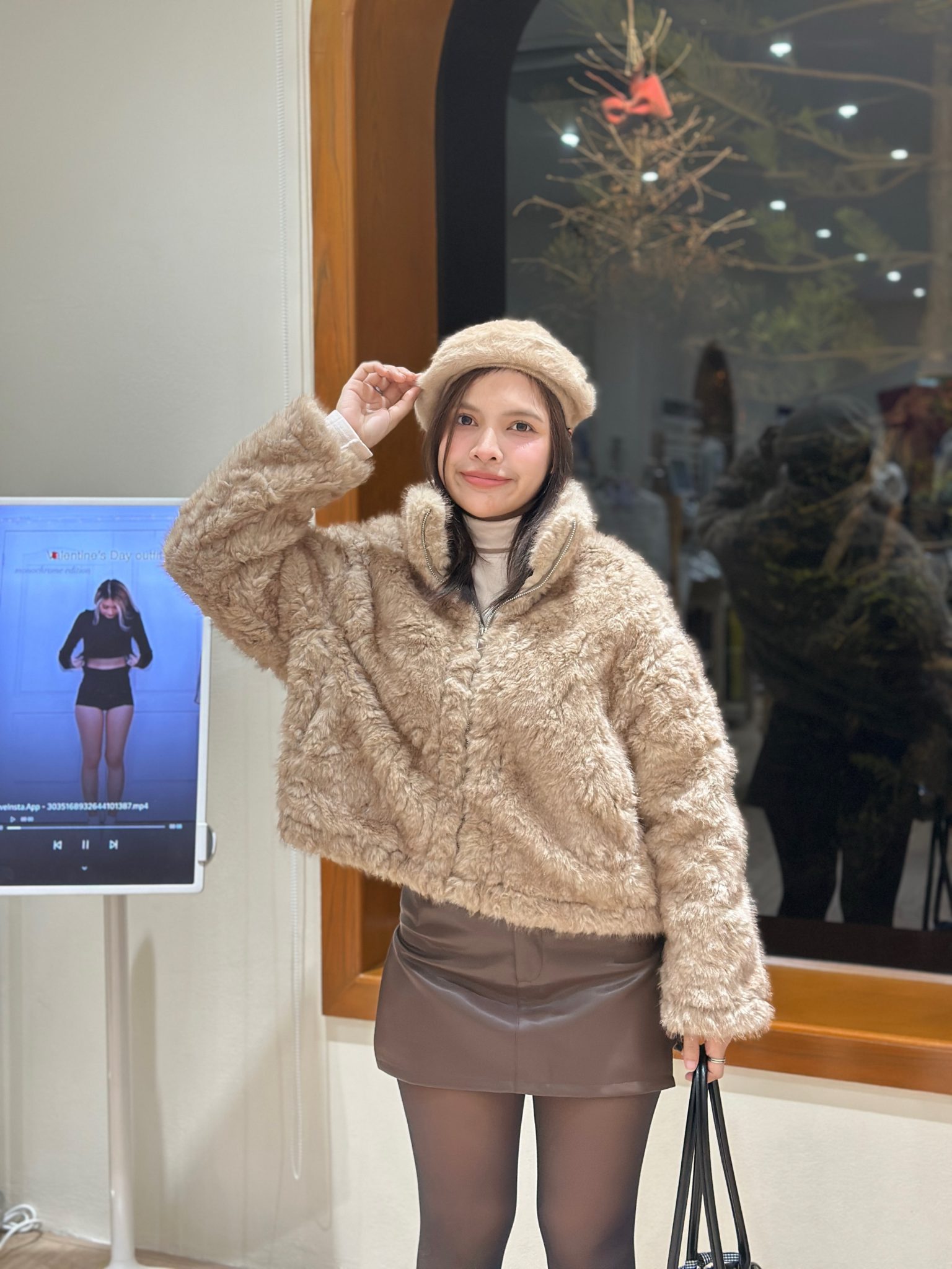 1438 Velour Fur Jacket 11