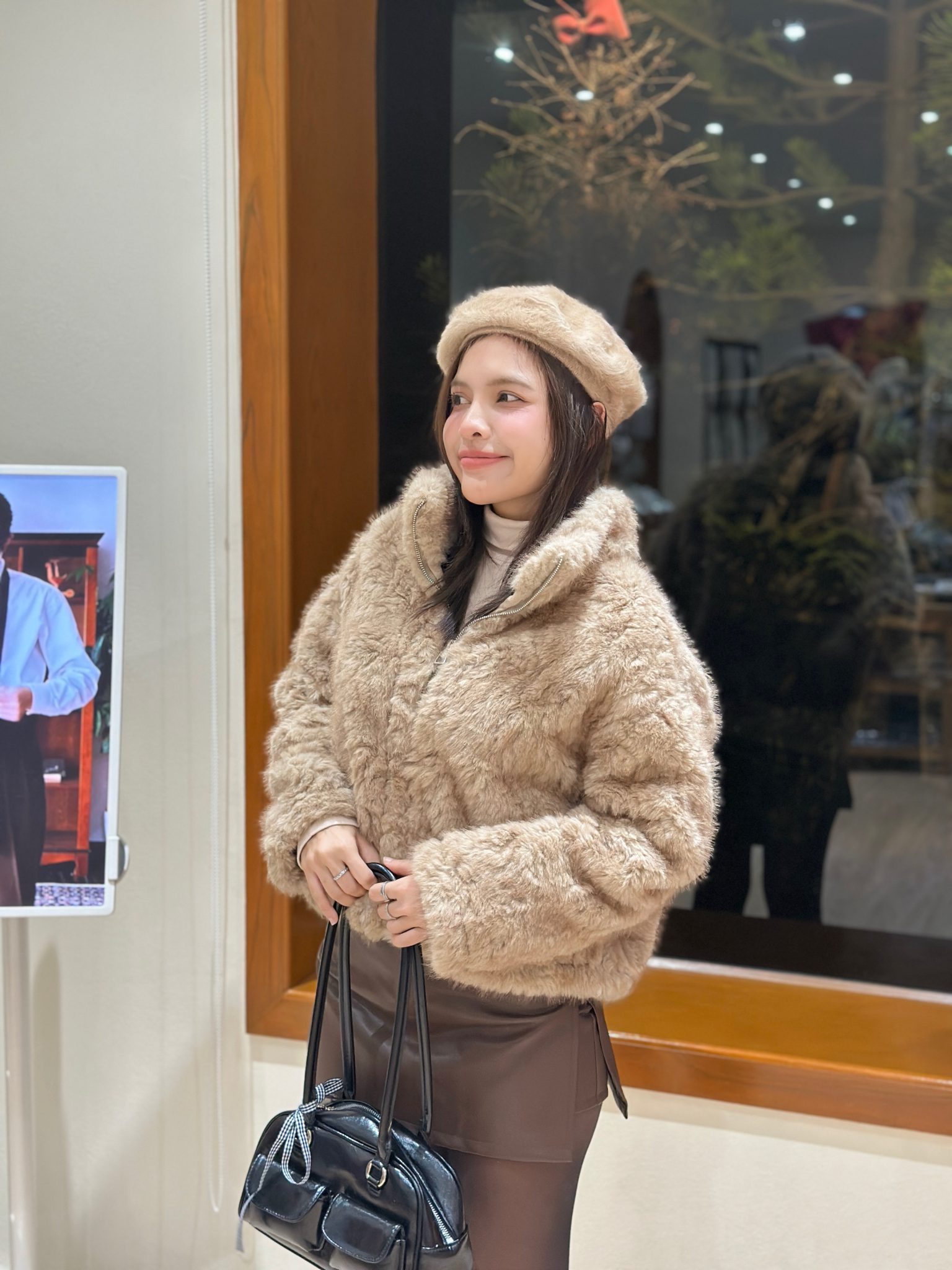1438 Velour Fur Jacket 12