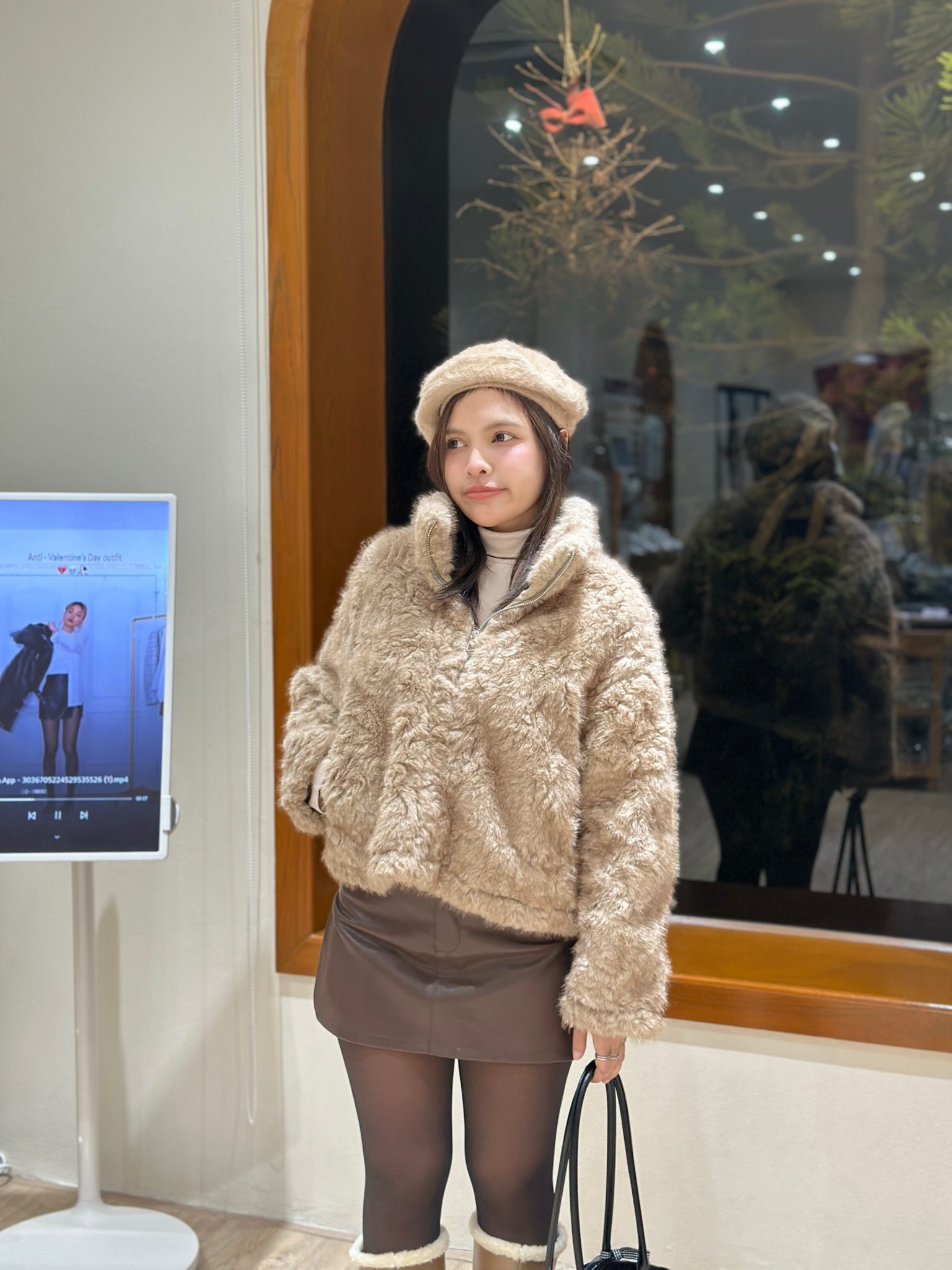 1438 Velour Fur Jacket 13