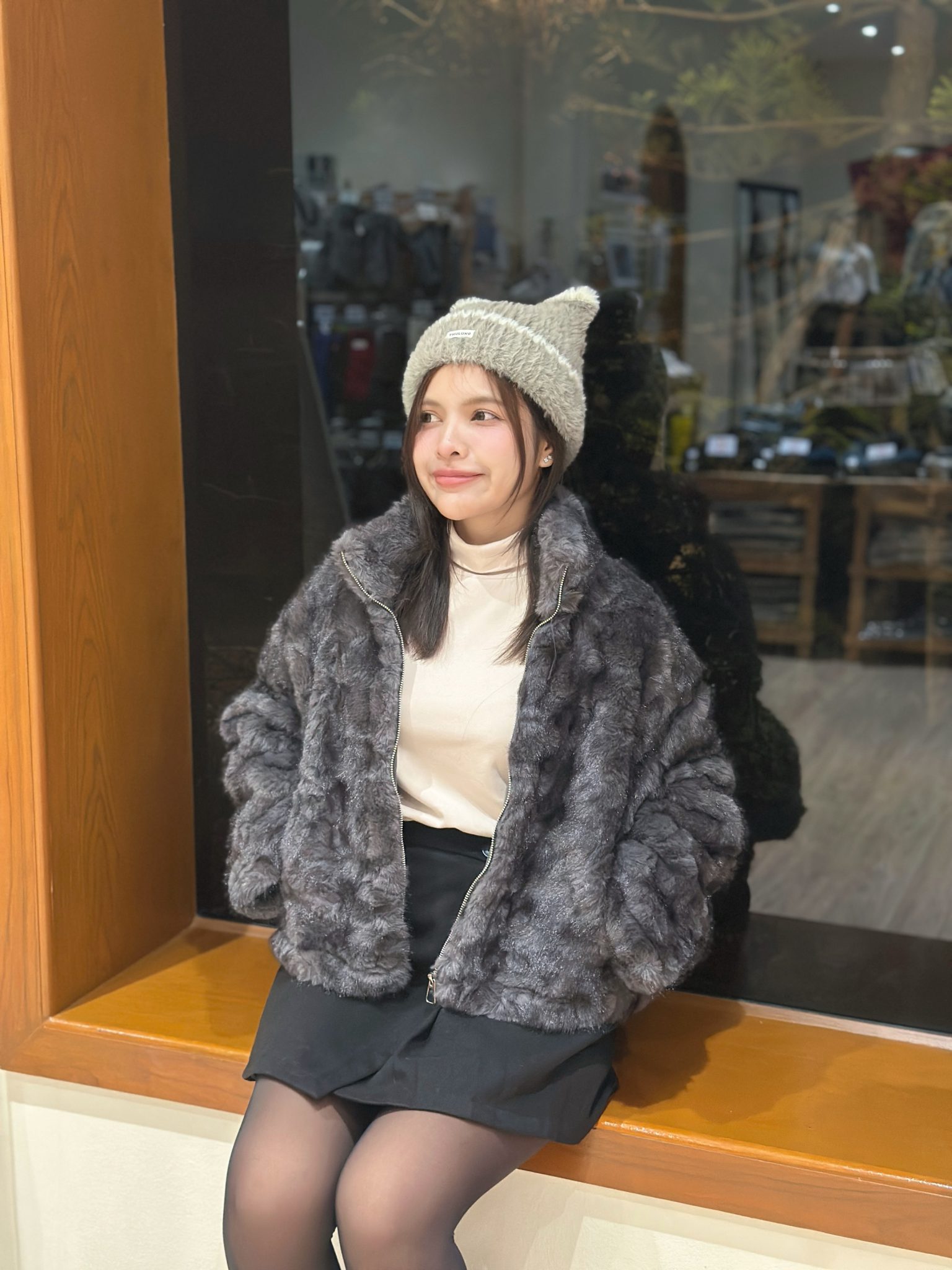 1438 Velour Fur Jacket 3