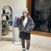 1438 Velour Fur Jacket 5