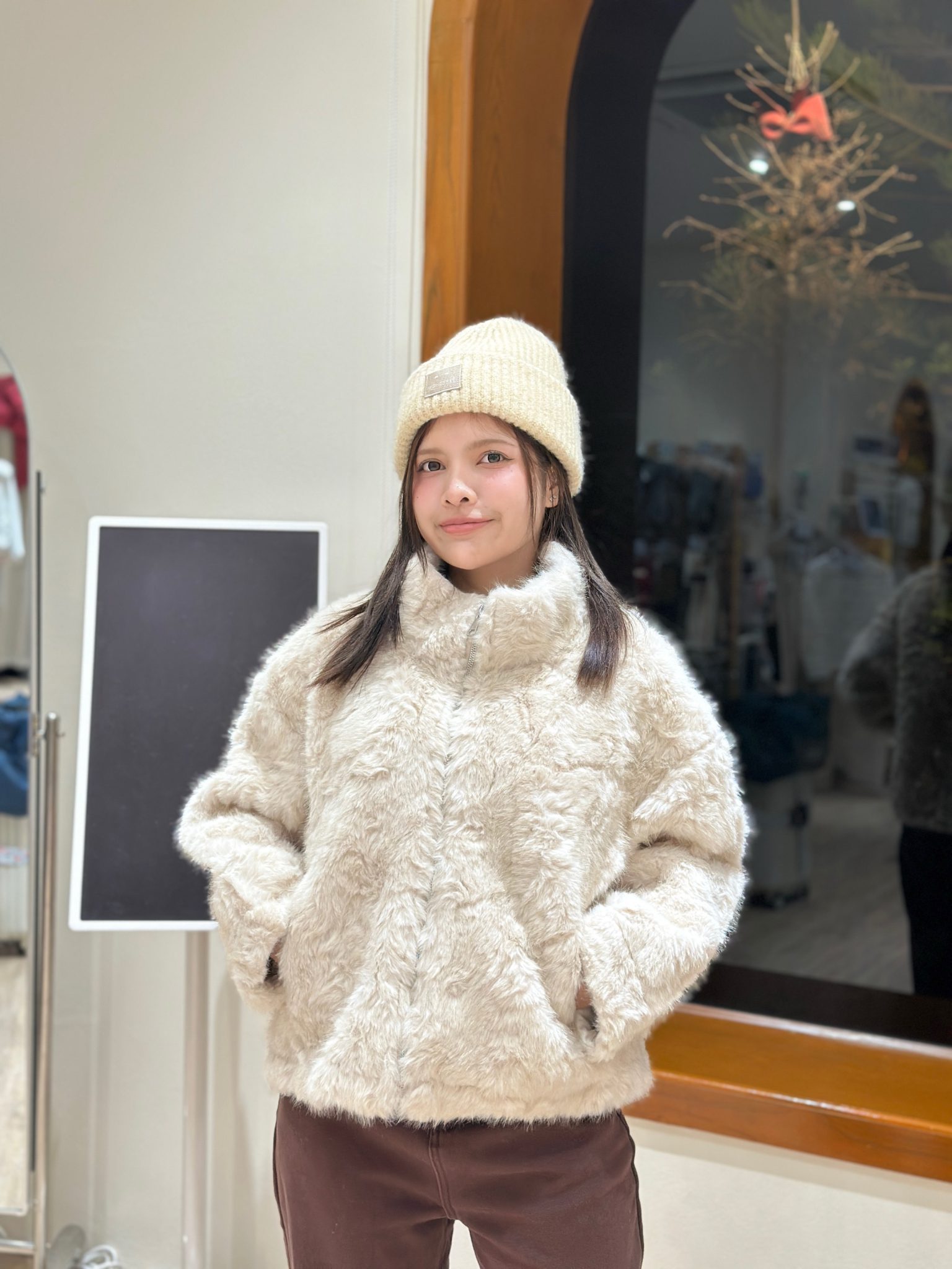 1438 Velour Fur Jacket 6