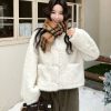 1439 Rosy Milky Tie Coat 2