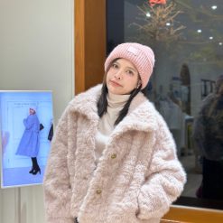 1433 Golden Oval Mink Coat