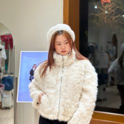 1435 Airy Fur Coat