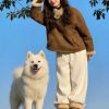 1449 Fluffy Mink Zip Jacket 5