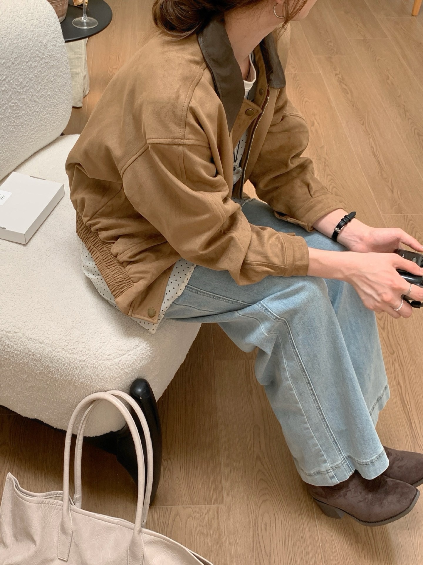 1450 Vintage Suede Jacket 11