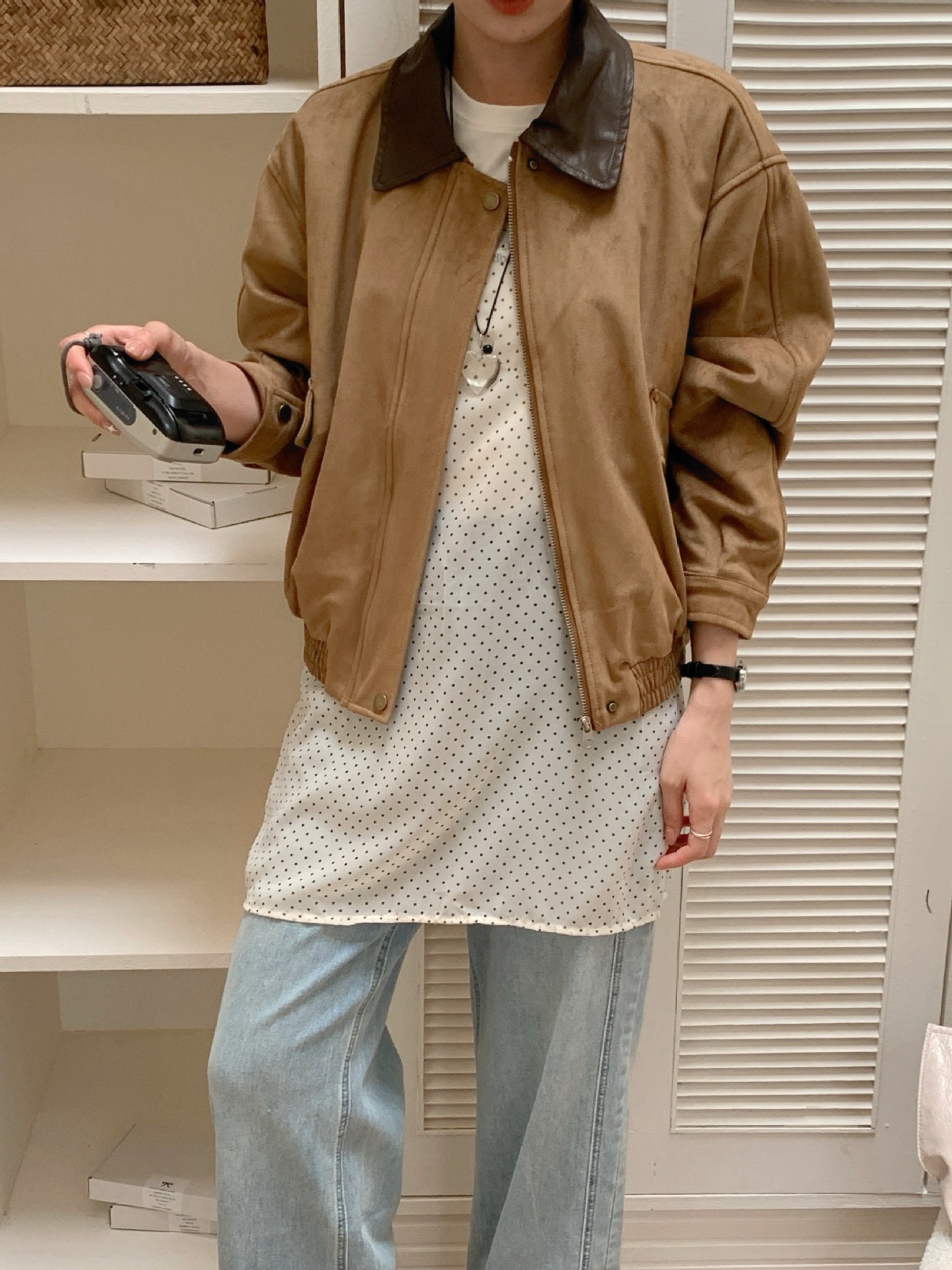 1450 Vintage Suede Jacket 14