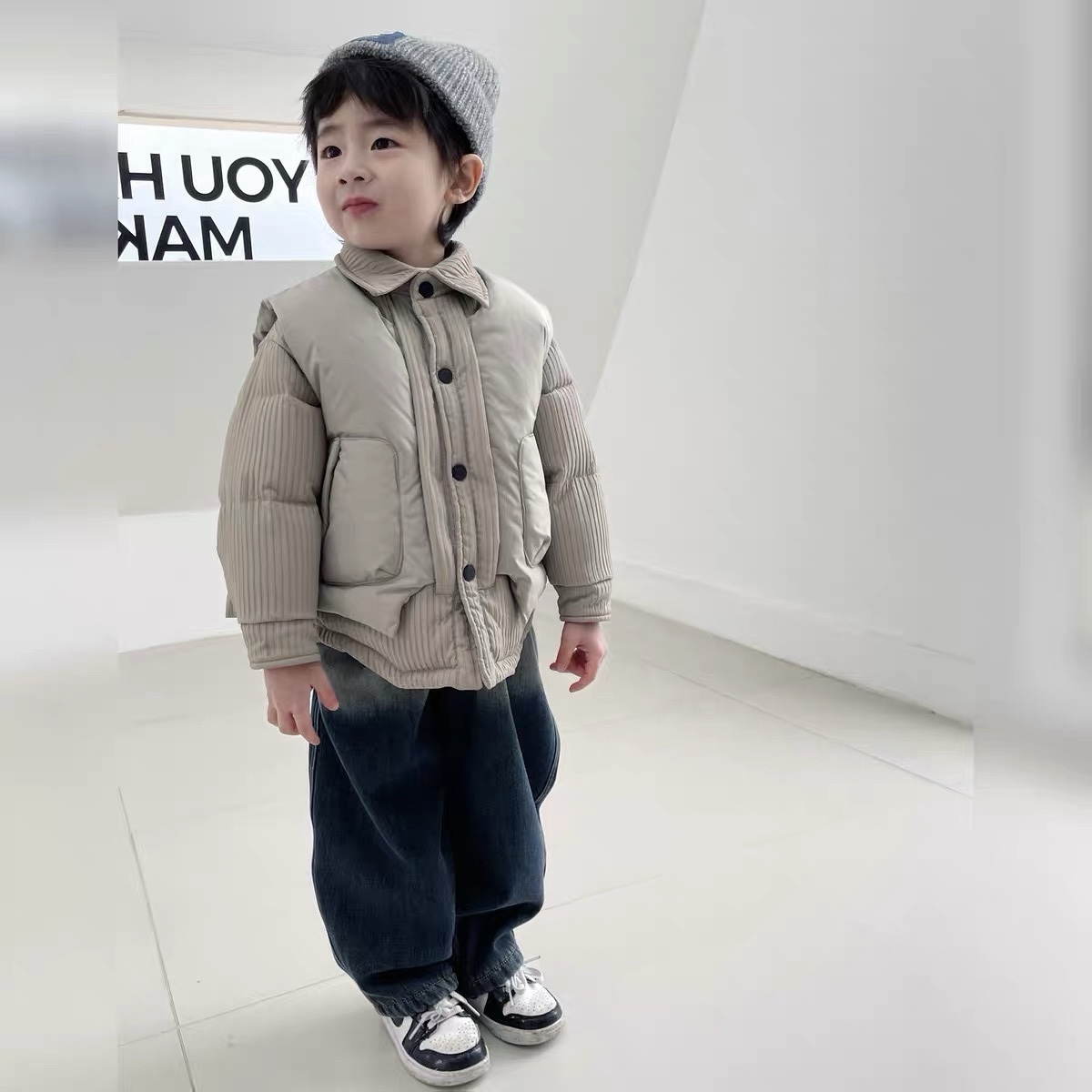 9194 Kids 2-in-1 Puffer Jacket 2