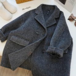 9192 Kids Wool Blend Coat