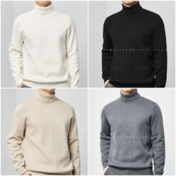 2031 เสื้อไหมพรมคอเต่าชาย รุ่นใหม่