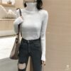 2064 เสื้อไหมพรมนิ้วสอด 25