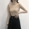 2064 เสื้อไหมพรมนิ้วสอด 30