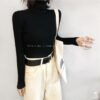 2064 เสื้อไหมพรมนิ้วสอด 33
